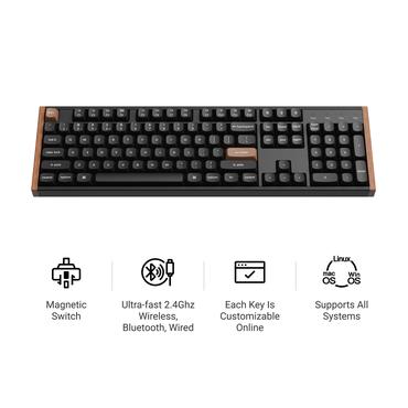 Klawiatura Keychron Keychron K10 HE Special Edition Gateron Double-Rail Magnetic Nebula (K10H-F1)