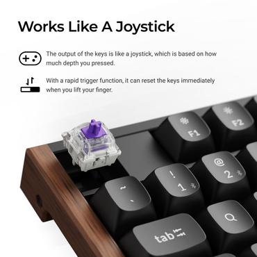 Klawiatura Keychron Keychron K10 HE Special Edition Gateron Double-Rail Magnetic Nebula (K10H-F1)