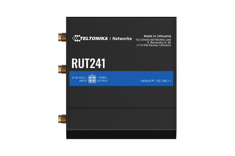 Teltonika Rut241 Trådløs Router Wwan Din Monterbar Skinne