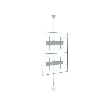 Multibrackets M Floor to Ceiling Mount Pro MBFC2U monteringssats - för 2 LCD-bildskärmar - krom