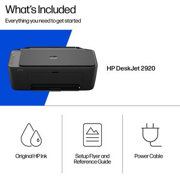HP DeskJet 2920 Trådløst All-in-One Farve Printer