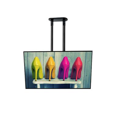 B-Tech BT8449 2,54 m (100") Sort, Krom