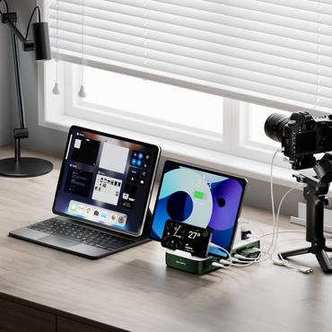 4smarts 541282 oplader til mobil enhed Universel Gr&oslash;n, Hvid Vekselstr&oslash;m Hurtig opladning Indend&oslash;rs