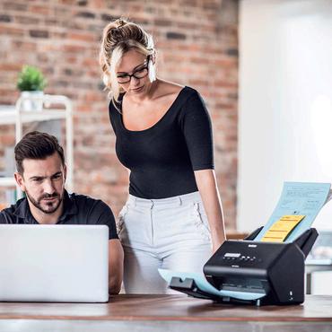 Brother ADS-3000N - dokumentscanner - desktopmodel - USB 3.0, Gigabit LAN, USB 2.0 (Host)