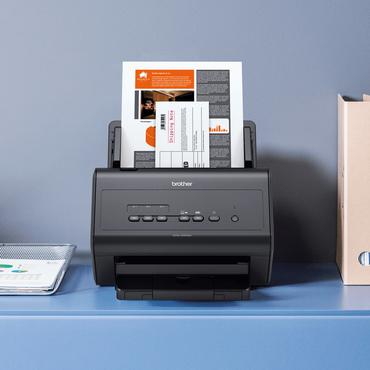 Brother ADS-3000N - dokumentscanner - desktopmodel - USB 3.0, Gigabit LAN, USB 2.0 (Host)