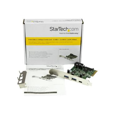 StarTech.com 5 Port USB 3.1 (10Gbps) PCIe Card