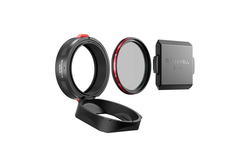 Freewell Objektivhylster - 49 mm - Sort - Flipable