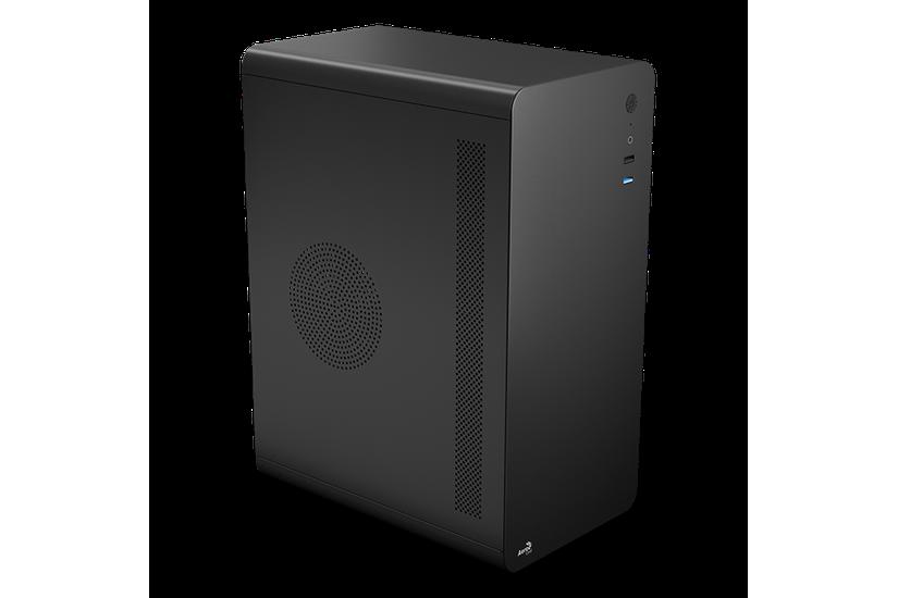 Aerocool Chassi - Mini Tower - Micro ATX, mini-ITX - 138 mm - 25,5 cm - 4 - SPCC - Svart