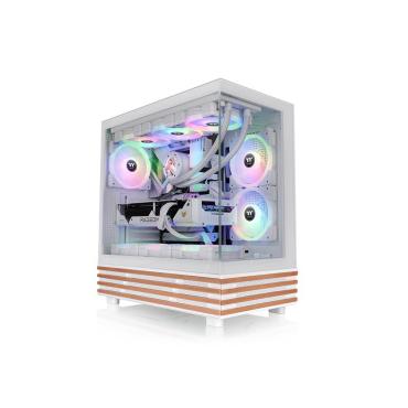 Thermaltake Kabinet - Mini-ITX, Micro-ATX, ATX, E-ATX - 230 mm - 456 mm - 454 mm - Hvid