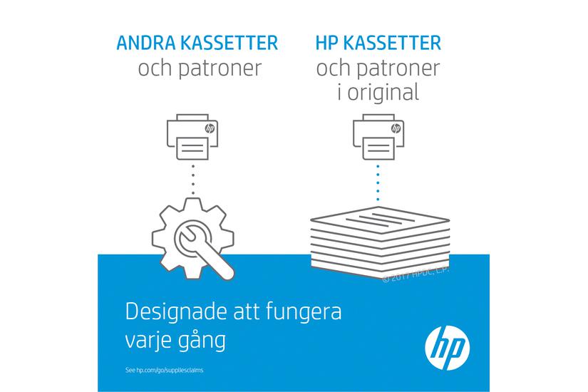 HP 28 - f&auml;rg (cyan, magenta, gul) - original - bl&auml;ckpatron