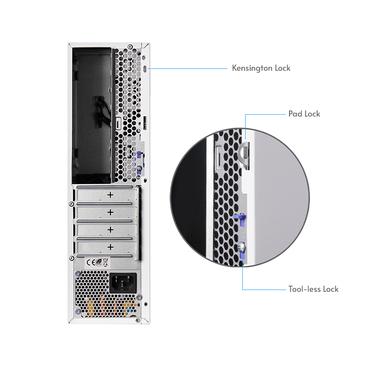 Chieftec BE-10W-300 computeretui Small Form Factor (SFF) Hvid 300 W