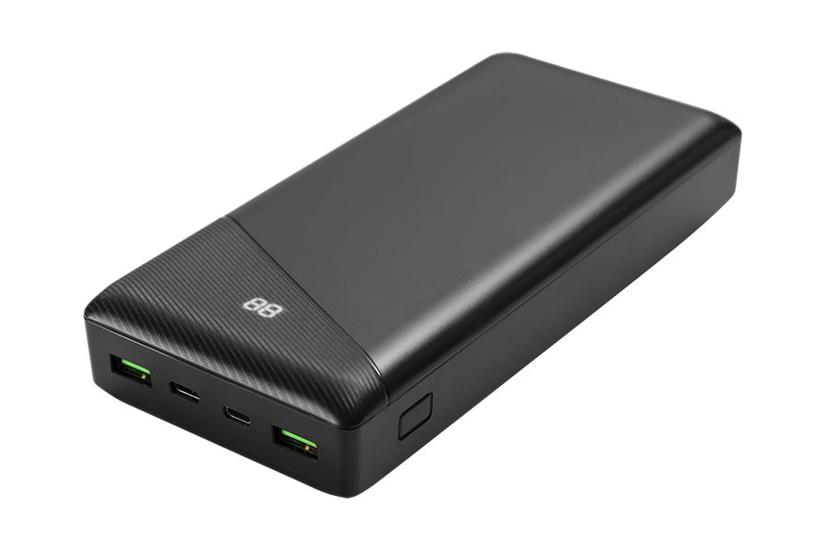Deltaco Pb C1002 Powerbank Li Ion Usb 24 Pin Usb C 18 Watt