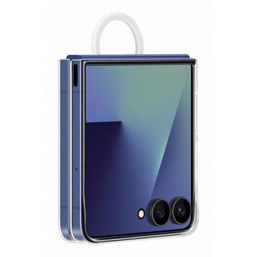 Samsung EF-QF766CTEGWW mobiltelefon etui 17,4 cm (6.85") Cover Transparent