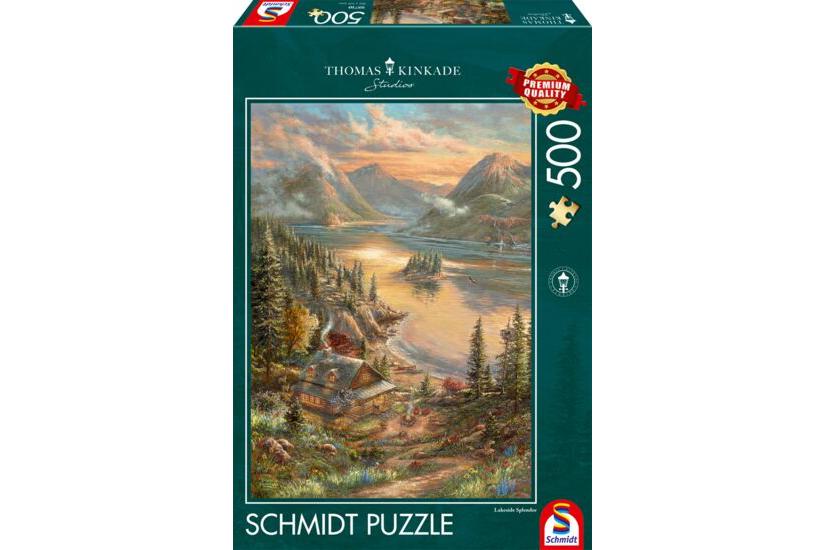 Schmidt Spiele 59710 puslespil 500 stk Landskab