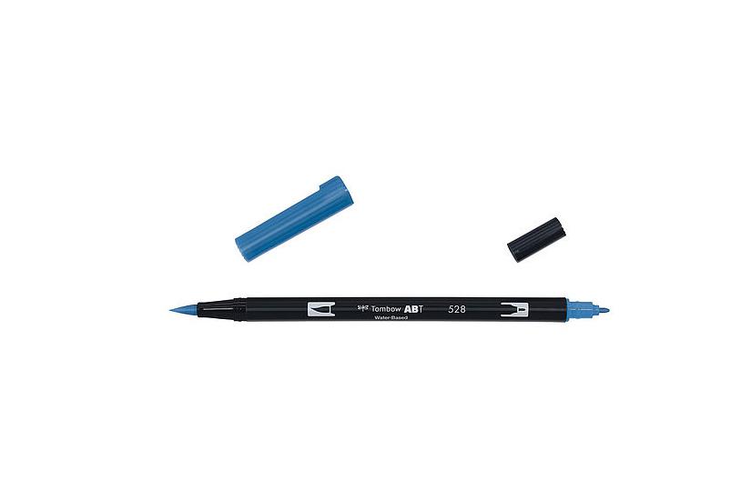 Tombow ABT-528 filtpen Fin Bl&aring; 1 stk