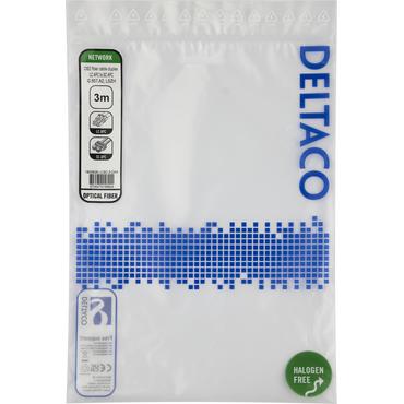 Deltaco LCSC-3-DAA InfiniBand og fiberoptisk kabel 3 m 2x LC 2x SC Gul