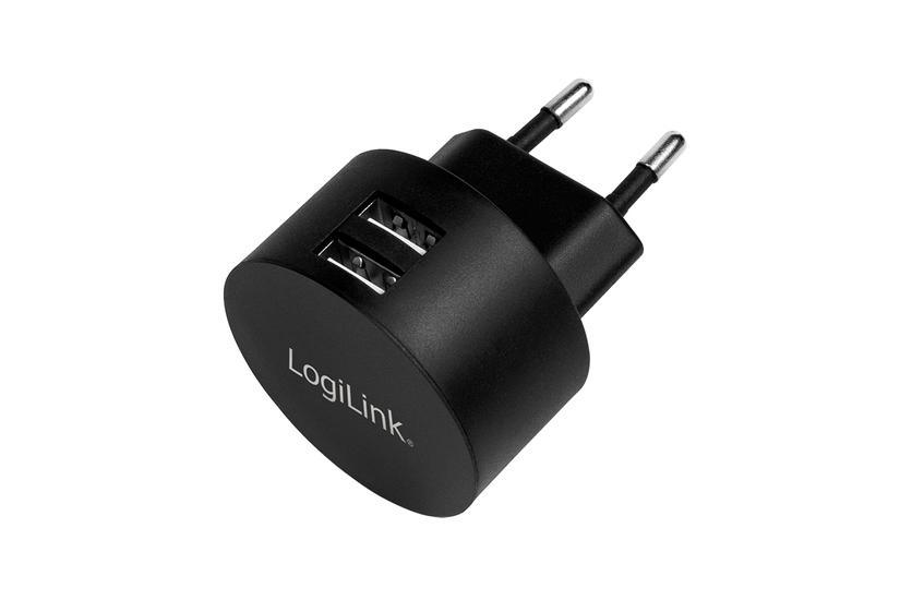 LogiLink PA0218 oplader til mobil enhed Universel Sort Vekselstrøm Indendørs