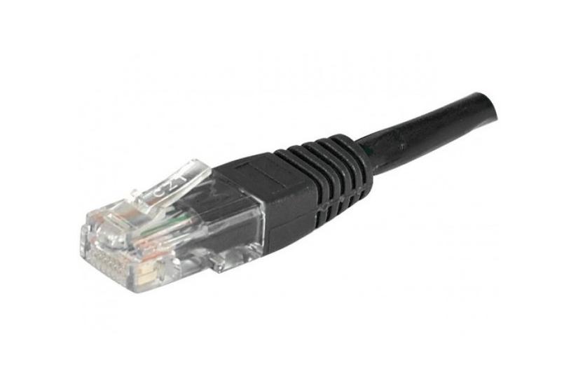 EXC 854231 netv&aelig;rkskabel Sort 0,3 m Cat6 U/UTP (UTP)