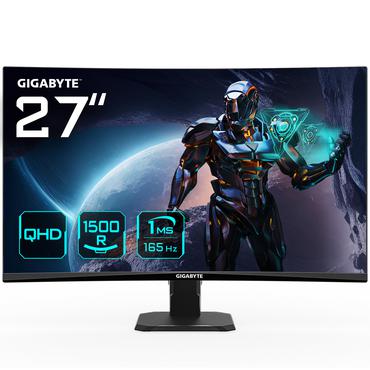 Gigabyte GS27QC skærm - Kantbelyst LED - 27" - AMD FreeSync Premium - VA - 1ms