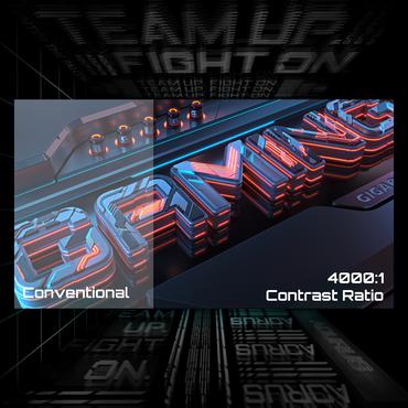 Gigabyte GS27QC skærm - Kantbelyst LED - 27" - AMD FreeSync Premium - VA - 1ms