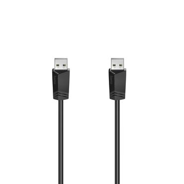 Hama 00200601 USB-kabel USB 2.0 1,5 m USB A Sort