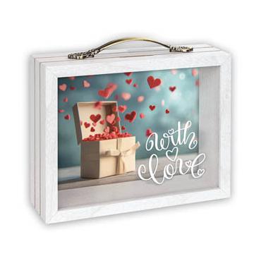 ZEP Andy with Love        6,5x21 Holz/Glas Spardose        RM1844