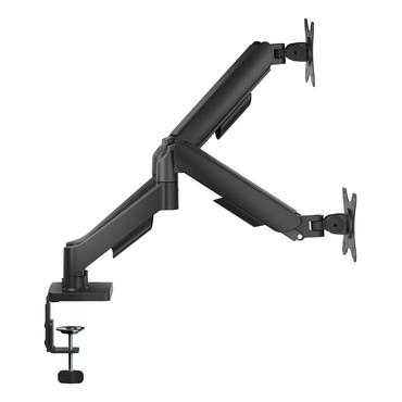 Monitor desk dual mount mechanical spring, 17-32" 9 kg