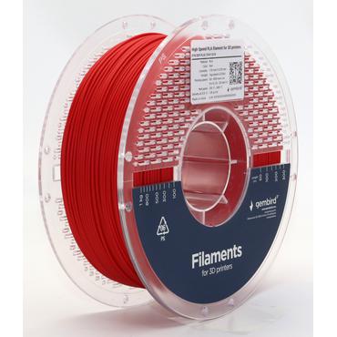 GEMBIRD High Speed PLA filament red 1.75 mm 1 kg