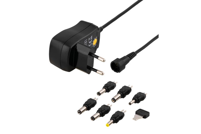 DELTACO PSR-06A - str&ouml;madapter - 7.2 Watt