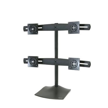 Ergotron DS100 Quad-Monitor Desk Stand st&auml;ll - f&ouml;r 4 LCD-bildsk&auml;rmar - svart
