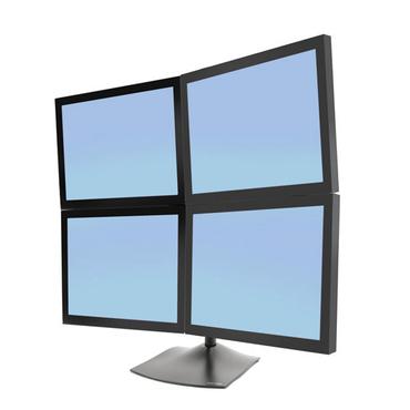 Ergotron DS100 Quad-Monitor Desk Stand st&auml;ll - f&ouml;r 4 LCD-bildsk&auml;rmar - svart
