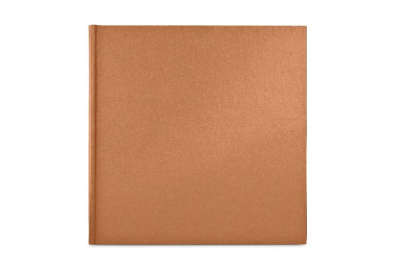 Hama Wrinkled fotoalbum og arkbeskyttelse Brun 80 ark Indbinding af b&oslash;ger
