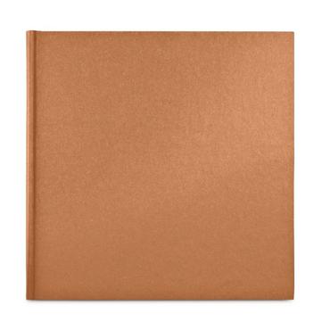 Hama Wrinkled fotoalbum og arkbeskyttelse Brun 80 ark Indbinding af b&oslash;ger