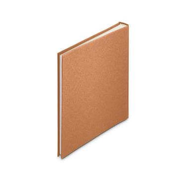 Hama Wrinkled fotoalbum og arkbeskyttelse Brun 80 ark Indbinding af b&oslash;ger