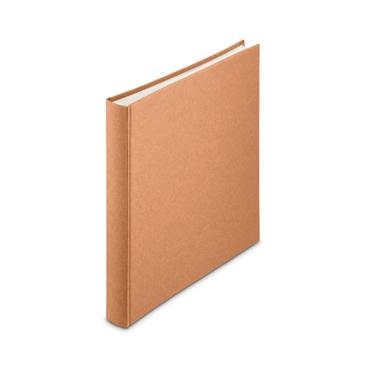 Hama Wrinkled fotoalbum og arkbeskyttelse Brun 80 ark Indbinding af b&oslash;ger