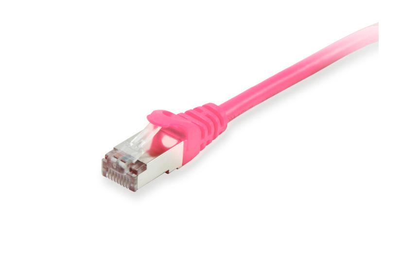 Equip Patchkabel Cat6A   U/UTP 2xRJ45  0.15m pink
