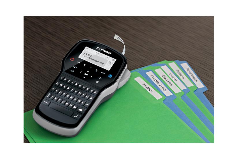 DYMO LabelMANAGER 280 - etikettemaskine - S/H - termo transfer