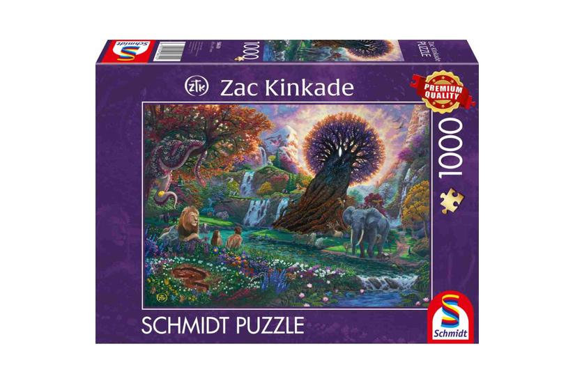Schmidt Spiele 58610 puslespil 1000 stk Dyr og planter
