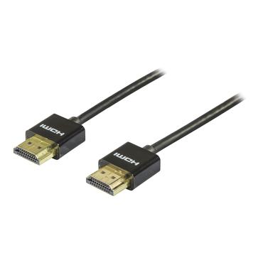 Deltaco HDMI-1093 Tyndt HDMI kabel med lille stikhoved
