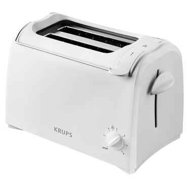 Krups Proaroma KH151110 br&oslash;drister 6 2 skive(r) 850 W Hvid