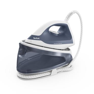 Tefal Express Optimal SV4110 2200 W 1,2 L Keramisk Express Glide Bl&aring;, Hvid