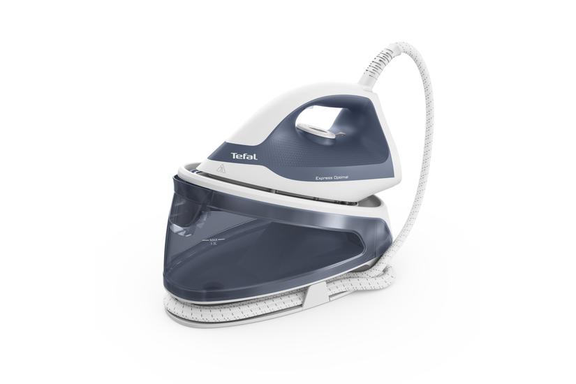 Tefal Express Optimal SV4110 2200 W 1,2 L Keramisk Express Glide Bl&aring;, Hvid