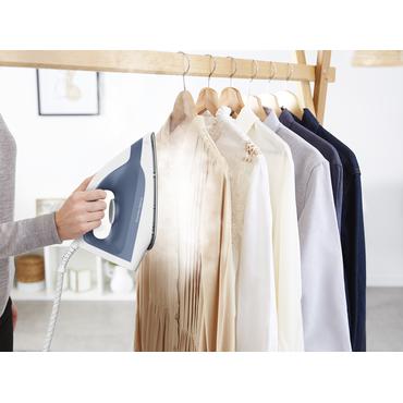 Tefal Express Optimal SV4110 2200 W 1,2 L Keramisk Express Glide Bl&aring;, Hvid