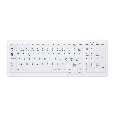 Active Key MedicalKey AK-C7000 - tastatur - Nordisk - hvid Indgangsudstyr