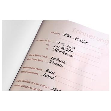 Hama Baby Feel fotoalbum og arkbeskyttelse Sand 300 ark 10 x 15 Indbinding af b&oslash;ger