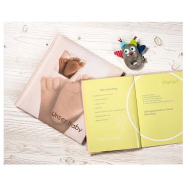 Hama Baby Feel fotoalbum og arkbeskyttelse Sand 300 ark 10 x 15 Indbinding af b&oslash;ger