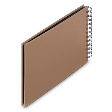Hama 00009851 fotoalbum og arkbeskyttelse Brun 50 ark 10 x 15 Spiral indbinding