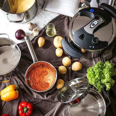 Smile AGD MGS-07 trykkoger til komfurtop 7 L Rustfrit stål