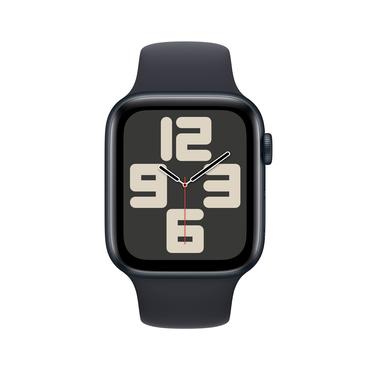 Apple Watch SE (GPS + Cellular) 2. generation - midnatsaluminium - smart ur med sportsb&aring;nd - midnat - 32 GB