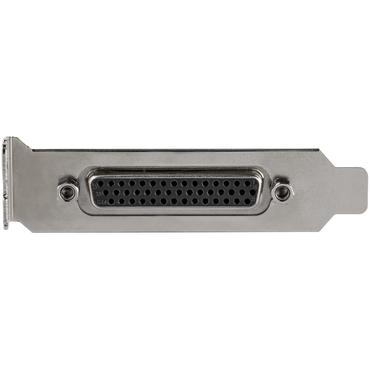 StarTech.com 4-portars PCI Express RS232-seriellt adapterkort - PCIe RS232-seriellt v&auml;rdstyrenhetskort - PCIe till seriell DB9 - 16950 UART - Expansionskort med l&aring;g profil - Windows/Linux - seriell adapter - PCIe - RS-232 x 4